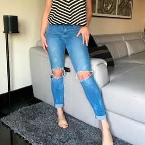 Lucky Brand Legging Jean in Medium Wash